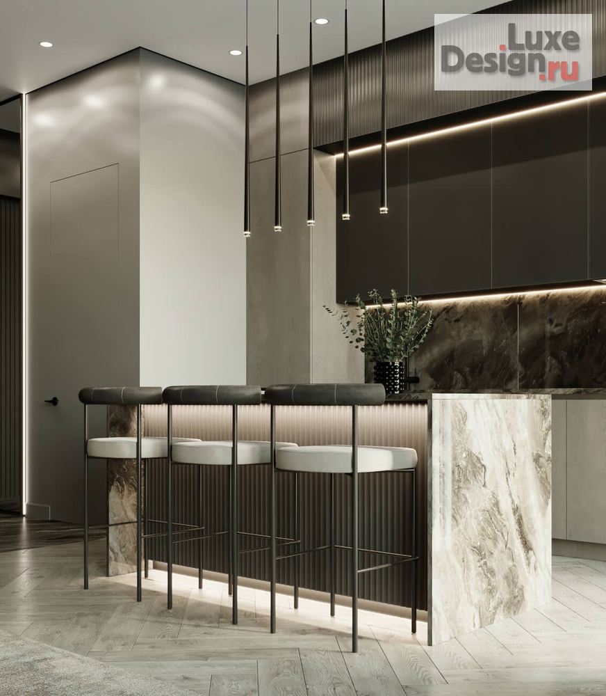 Дизайн интерьера двухкомнатной квартиры "РЕАЛИЗОВАННЫЙ ИНТЕРЬЕР В ЖК SIDNEY CITY 60 КВ.М" (фото 24)