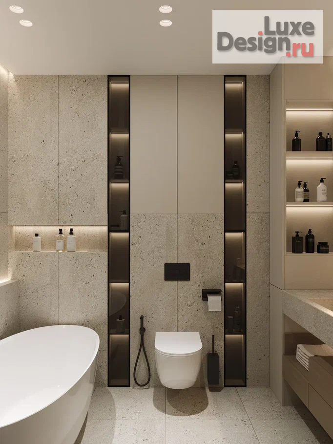 Дизайн интерьера трехкомнатной квартиры "ИНТЕРЬЕР КВАРТИРЫ В ЖК WILL TOWERS 88 кв,м" (фото 7)