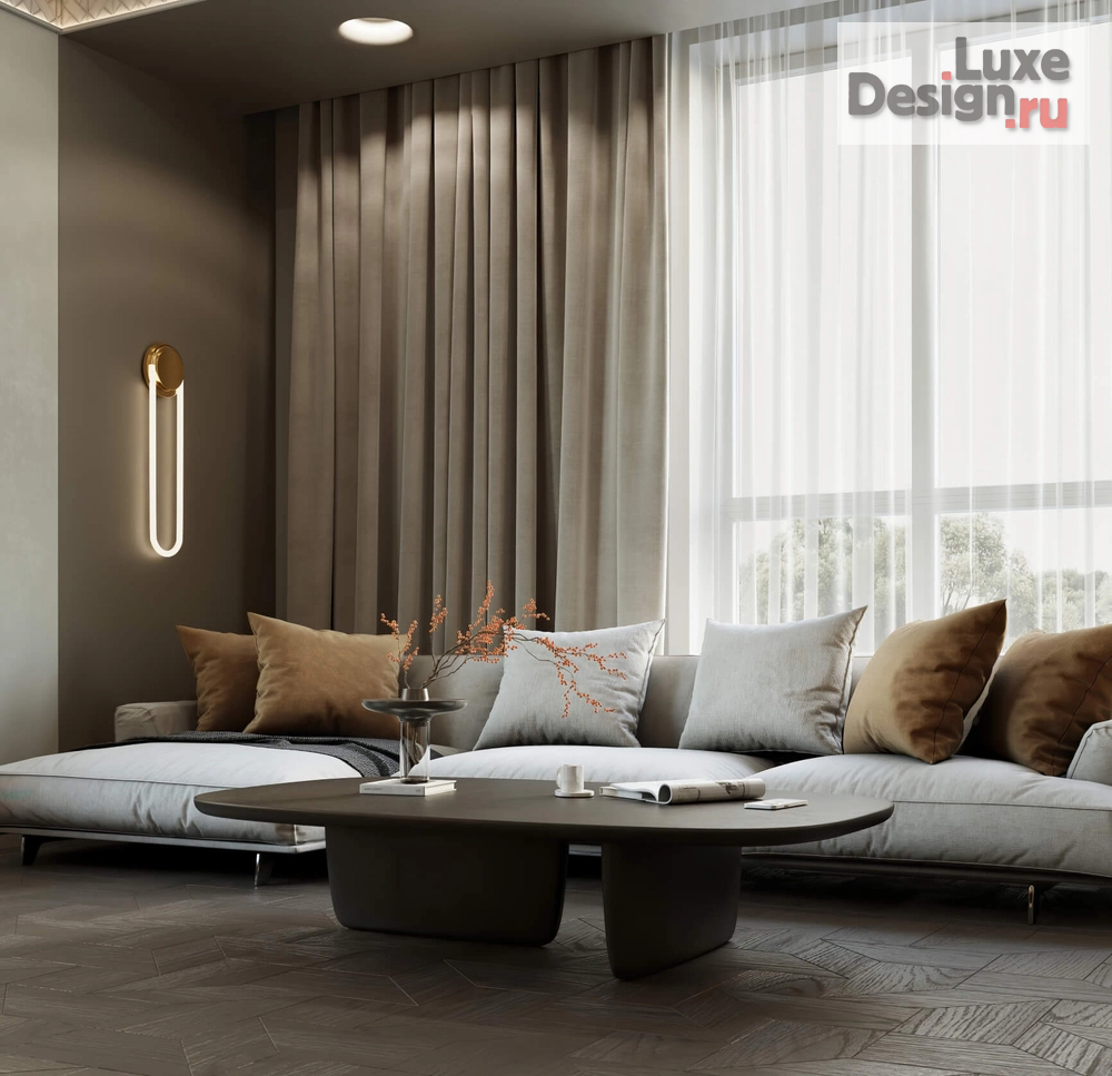 Дизайн интерьера трехкомнатной квартиры "ИНТЕРЬЕР КВАРТИРЫ В ЖК SITY PARK 120 КВ.М" (фото 9)