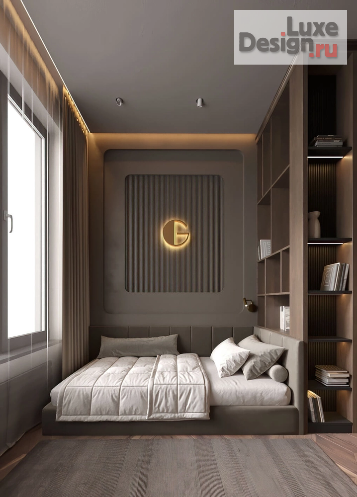 Дизайн интерьера двухкомнатной квартиры "ИНТЕРЬЕР В ЖК NAGATINO I-LAND 75 КВ.М" (фото 8)