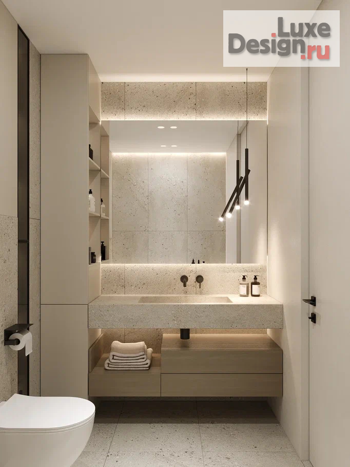 Дизайн интерьера трехкомнатной квартиры "ИНТЕРЬЕР КВАРТИРЫ В ЖК WILL TOWERS 88 кв,м" (фото 8)