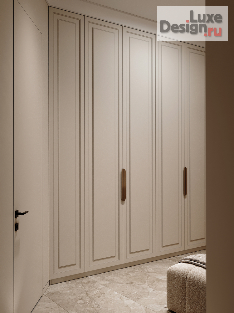 Дизайн интерьера трехкомнатной квартиры "ИНТЕРЬЕР КВАРТИРЫ В ЖК iLOVE 85 КВ.М" (фото 6)