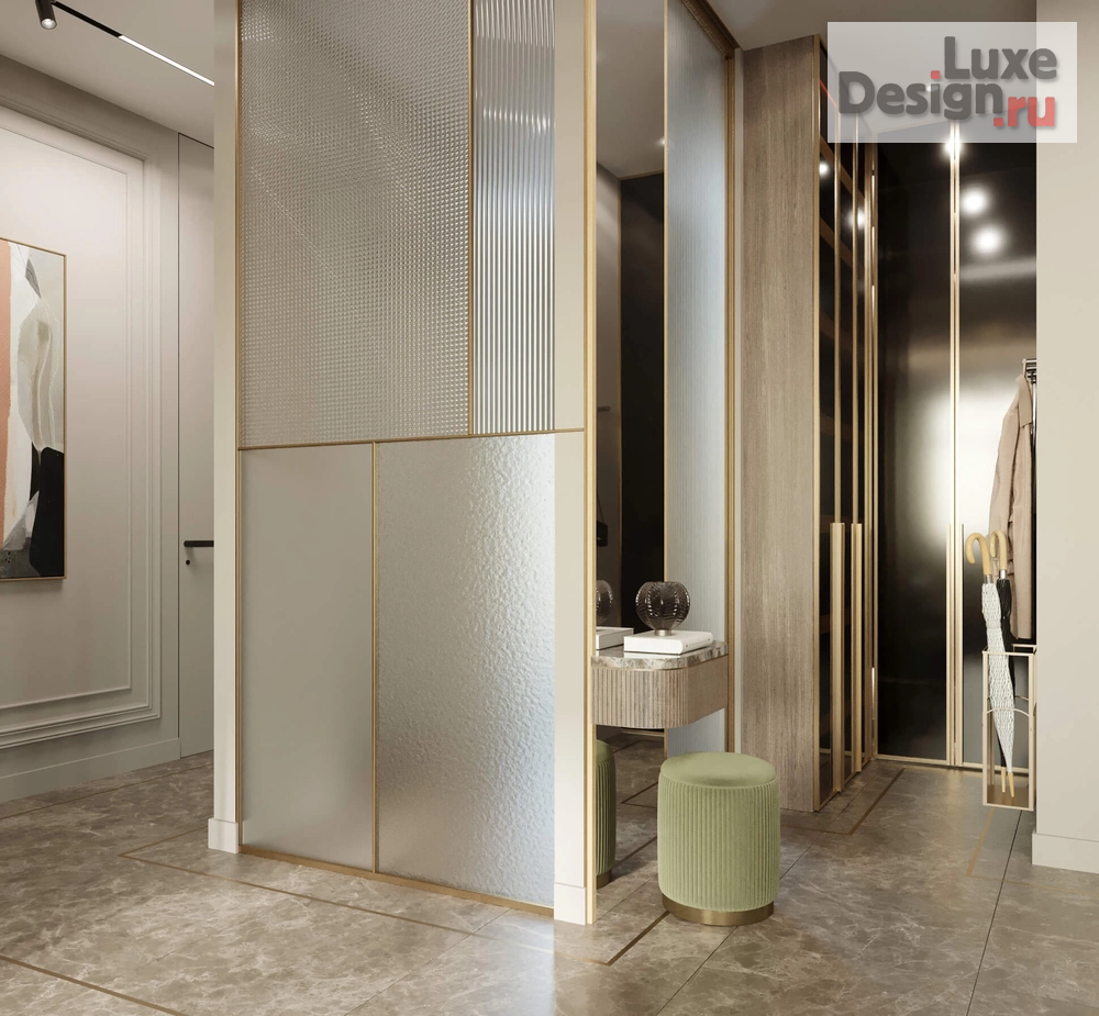 Дизайн интерьера трехкомнатной квартиры "ИНТЕРЬЕР КВАРТИРЫ 95 КВ.М ВО ВНУКОВО" (фото 8)