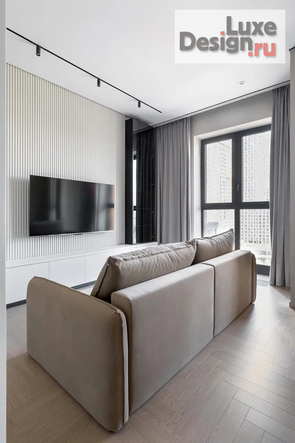 Дизайн интерьера двухкомнатной квартиры "РЕАЛИЗОВАННЫЙ ИНТЕРЬЕР ПОД СДАЧУ В ЖК SIDNEY CITY 60 КВ.М" (фото 7)