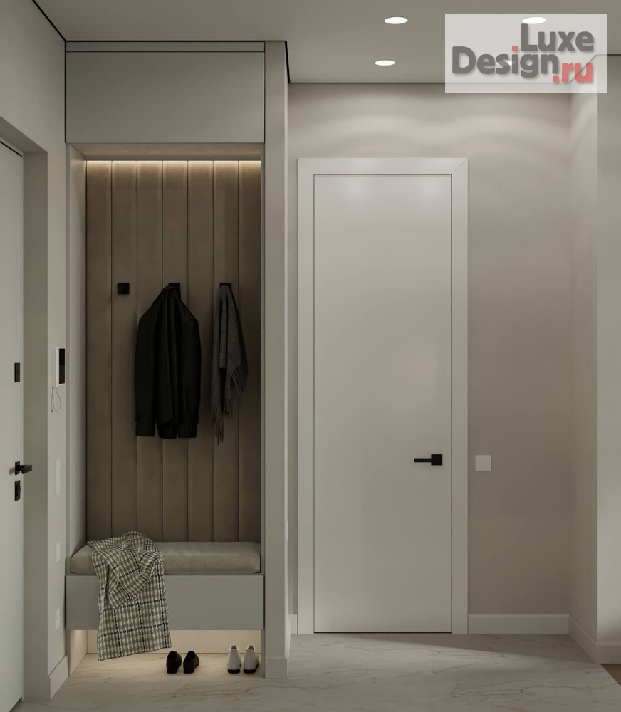 Дизайн интерьера двухкомнатной квартиры "РЕАЛИЗОВАННЫЙ ИНТЕРЬЕР ПОД СДАЧУ В ЖК SIDNEY CITY 60 КВ.М" (фото 25)