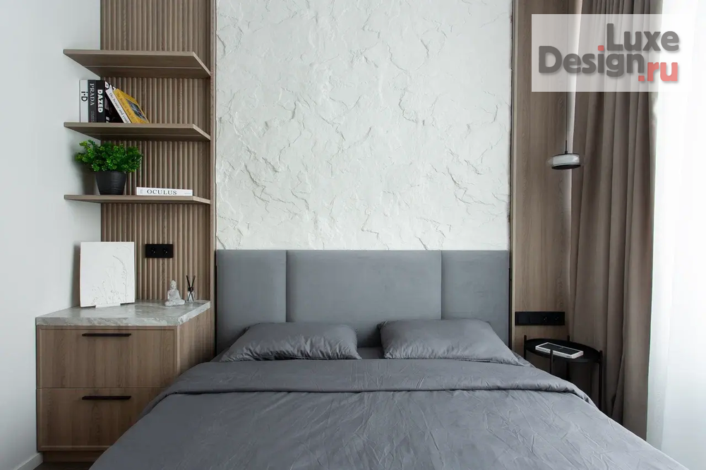 Дизайн интерьера однокомнатной квартиры "РЕАЛИЗОВАННАЯ КВАРТИРА 30 КВ.М В МОСКВЕ" (фото 7)