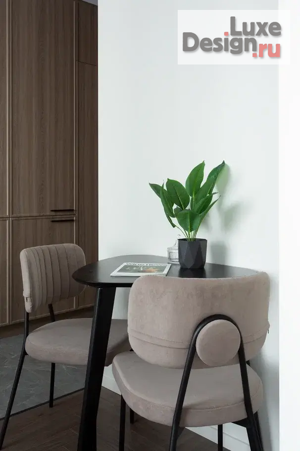 Дизайн интерьера однокомнатной квартиры "РЕАЛИЗОВАННАЯ КВАРТИРА 30 КВ.М В МОСКВЕ" (фото 9)