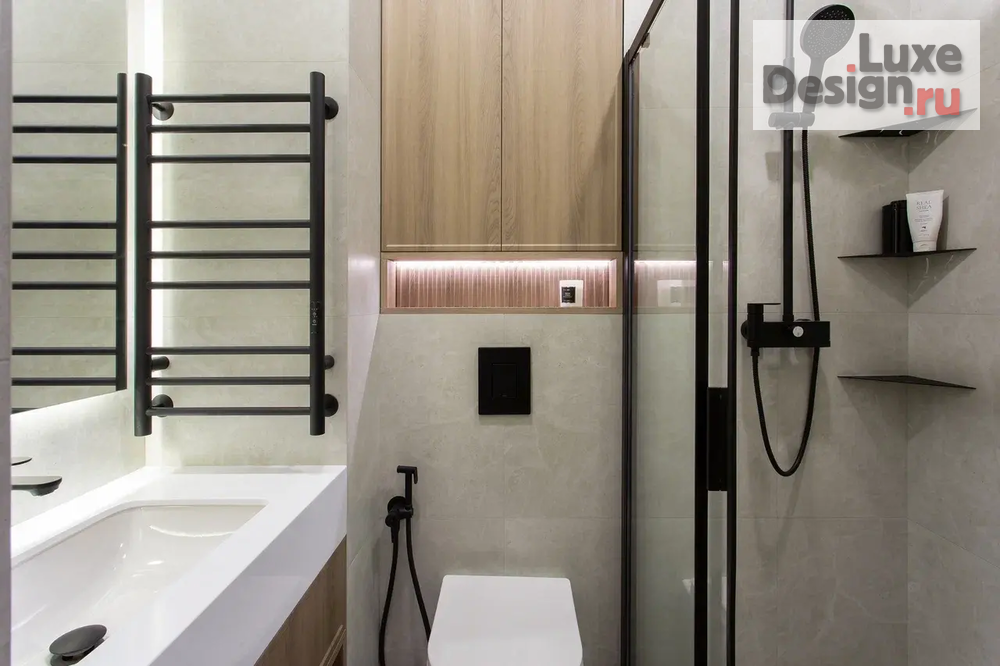 Дизайн интерьера однокомнатной квартиры "РЕАЛИЗОВАННАЯ КВАРТИРА 30 КВ.М В МОСКВЕ" (фото 8)