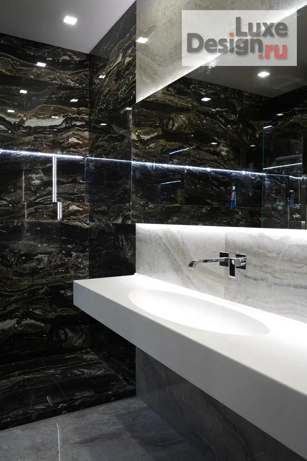 Дизайн интерьера двухкомнатной квартиры "РЕАЛИЗОВАННАЯ КВАРТИРА 77 КВ.М В ЖК MATCH POINT В МОСКВЕ" (фото 6)