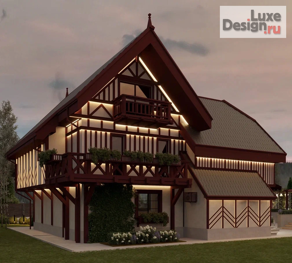 Ландшафтный дизайн "ЛАНДШАФТ УЧАСТКА 6 СОТОК В МОСКОВСКОЙ ОБЛАСТИ" (фото 1)