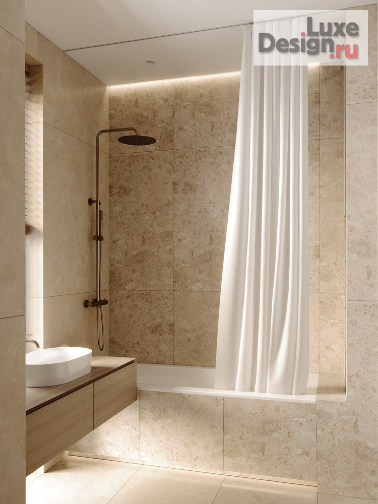 Дизайн интерьера трехкомнатной квартиры "ИНТЕРЬЕР КВАРТИРЫ В ЖК iLOVE 85 КВ.М" (фото 14)