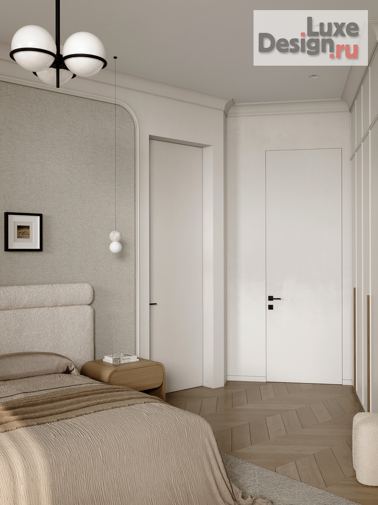 Дизайн интерьера трехкомнатной квартиры "ИНТЕРЬЕР КВАРТИРЫ В ЖК iLOVE 85 КВ.М" (фото 17)
