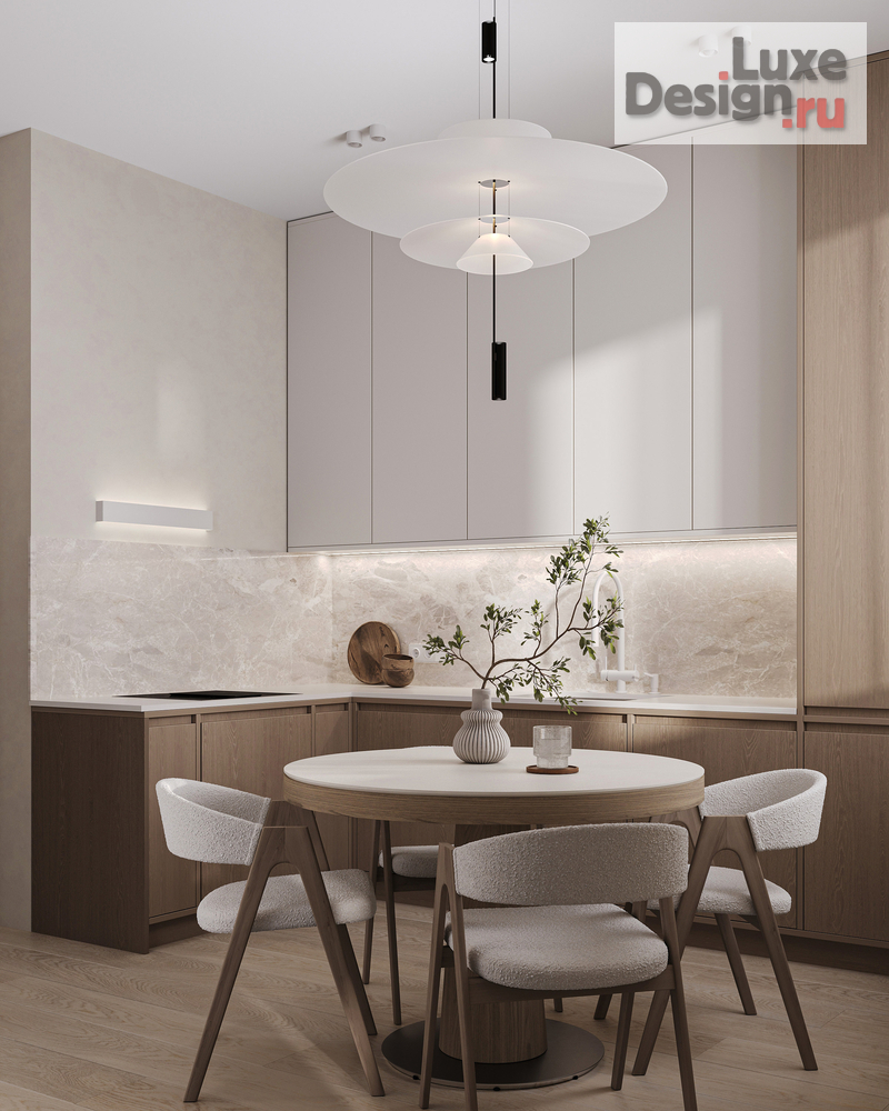 Дизайн интерьера четырехкомнатной квартиры "КВАРТИРА НА ПРОСПЕКТЕ ВЕРНАДСКОГО 103 КВ.М" (фото 1)