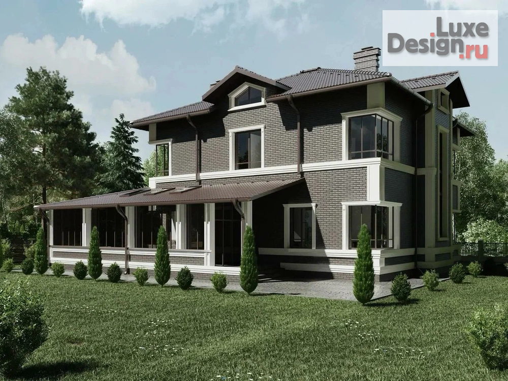 Частная архитектура "Дизайн-проект коттеджа" (фото 4)