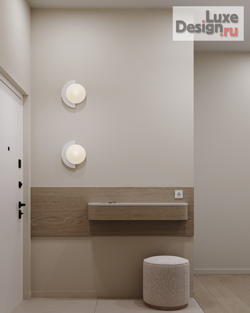 Дизайн интерьера четырехкомнатной квартиры "КВАРТИРА НА ПРОСПЕКТЕ ВЕРНАДСКОГО 103 КВ.М" (фото 13)