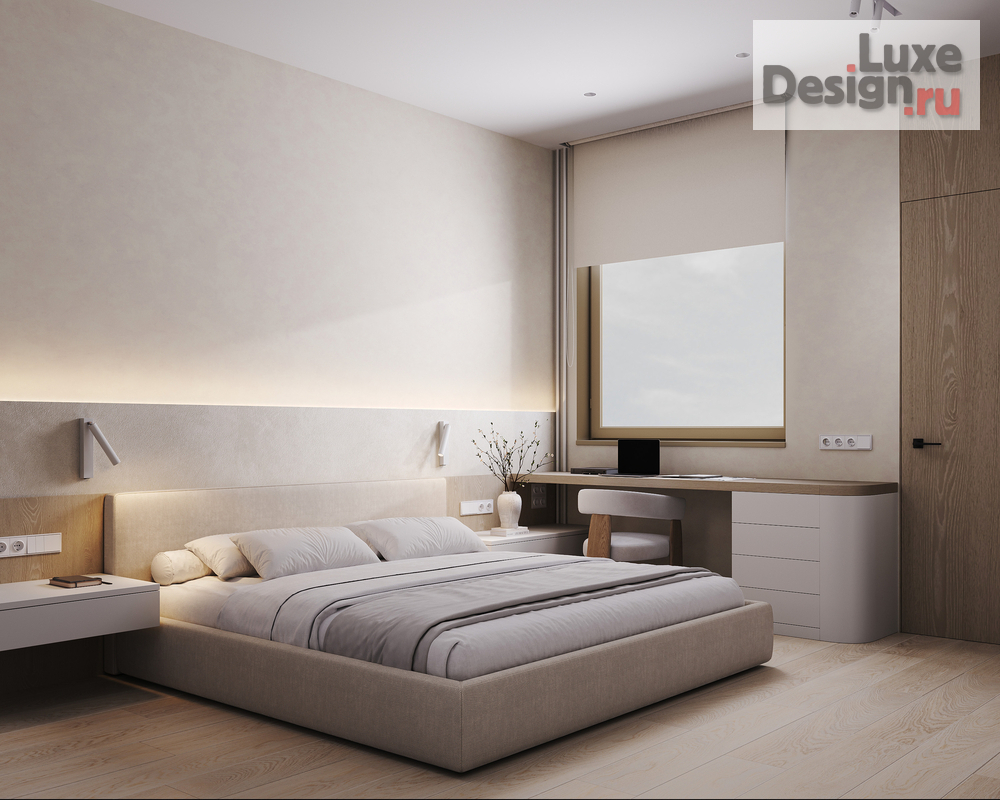 Дизайн интерьера четырехкомнатной квартиры "КВАРТИРА НА ПРОСПЕКТЕ ВЕРНАДСКОГО 103 КВ.М" (фото 17)