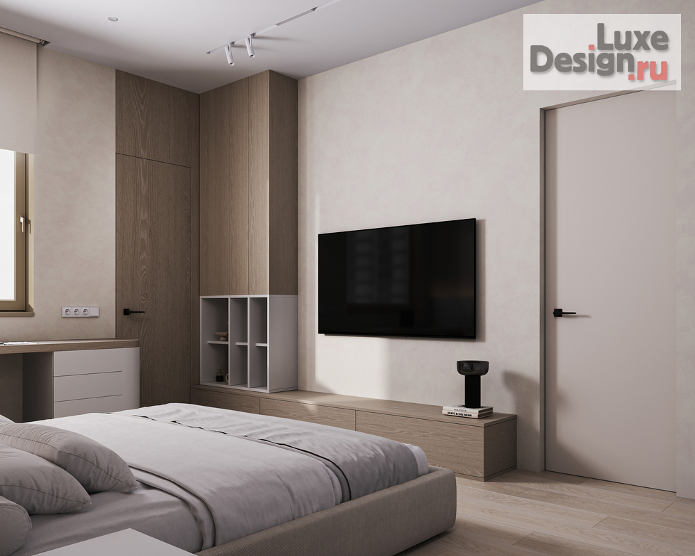 Дизайн интерьера четырехкомнатной квартиры "КВАРТИРА НА ПРОСПЕКТЕ ВЕРНАДСКОГО 103 КВ.М" (фото 18)