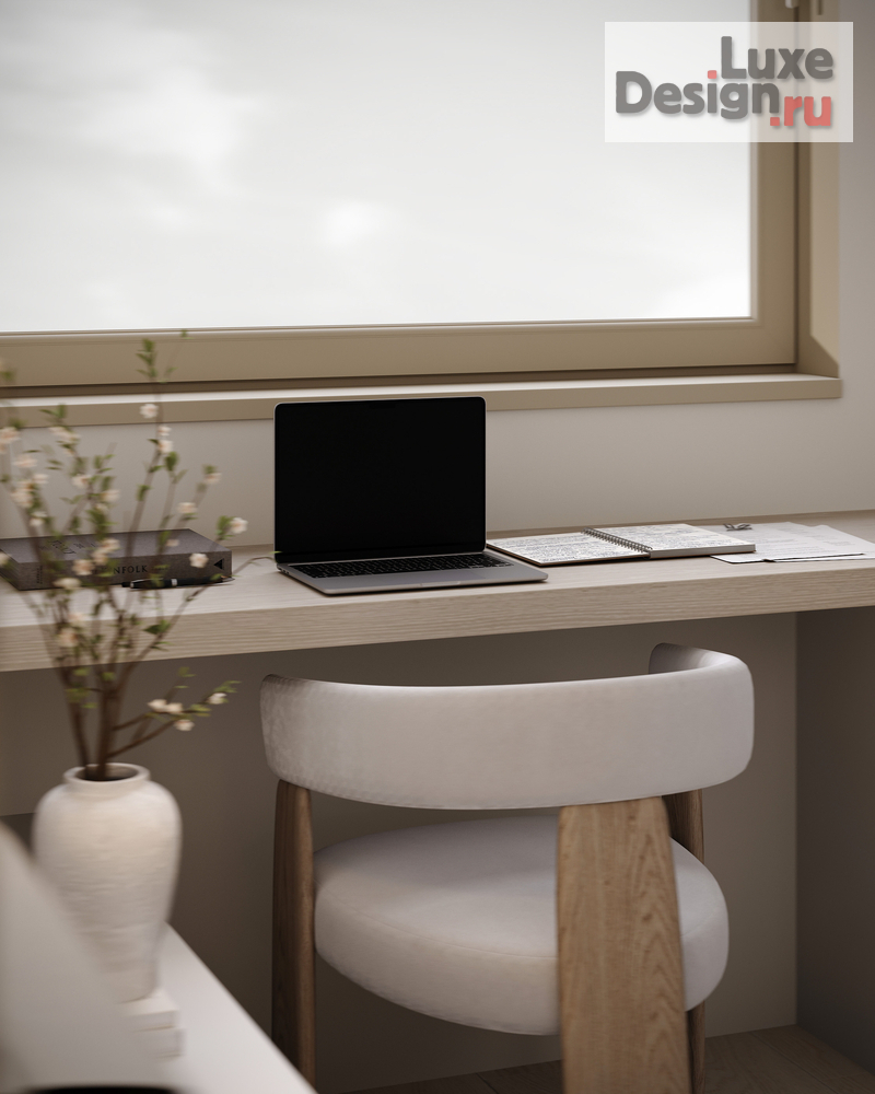 Дизайн интерьера четырехкомнатной квартиры "КВАРТИРА НА ПРОСПЕКТЕ ВЕРНАДСКОГО 103 КВ.М" (фото 19)