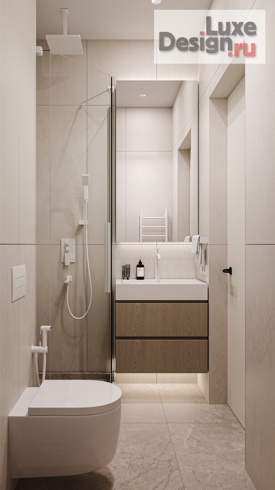 Дизайн интерьера четырехкомнатной квартиры "КВАРТИРА НА ПРОСПЕКТЕ ВЕРНАДСКОГО 103 КВ.М" (фото 20)