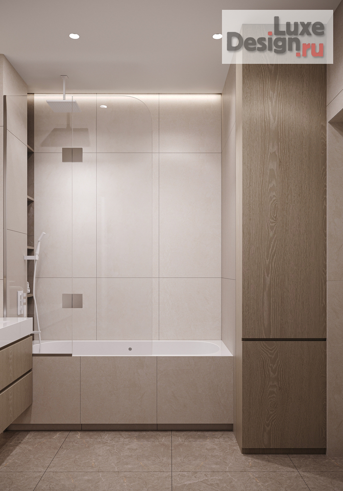 Дизайн интерьера четырехкомнатной квартиры "КВАРТИРА НА ПРОСПЕКТЕ ВЕРНАДСКОГО 103 КВ.М" (фото 22)