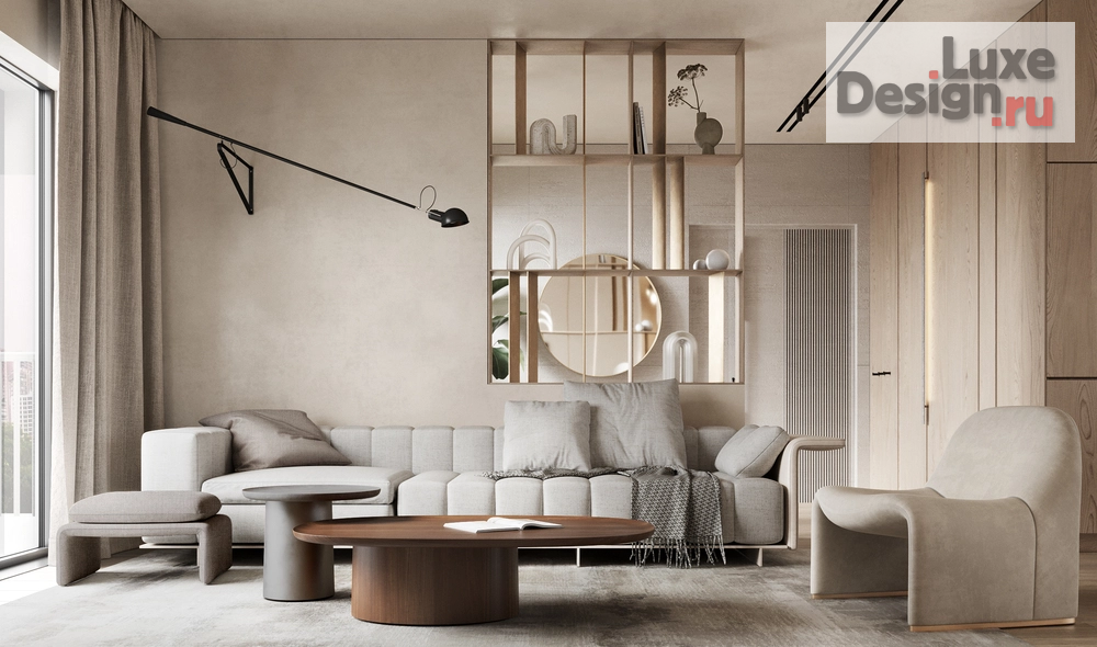 Дизайн интерьера четырехкомнатной квартиры "NEW DAY" (фото 1)