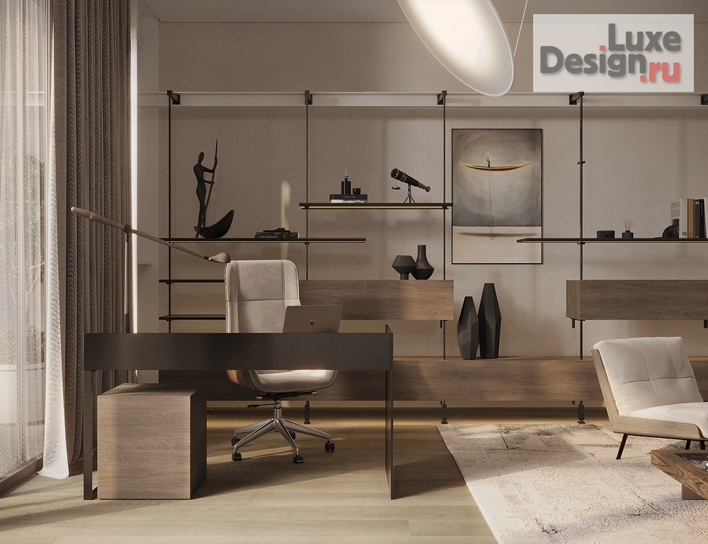 Дизайн интерьера пентхауса "Green Hill лофт пространство 1 этаж" (фото 6)