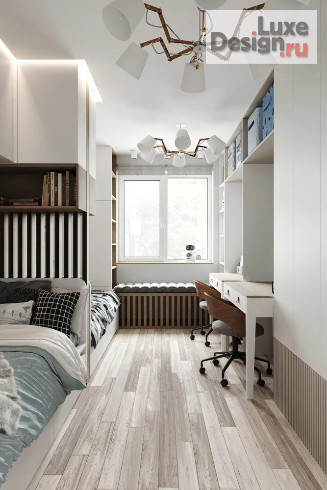 Дизайн интерьера трехкомнатной квартиры "Дизайн проект квартиры в г. Зеленоград" (фото 2) от дизайнера Михновец Анна Владимировна Дизайн интерьера трехкомнатной квартиры "Дизайн проект квартиры в г. Зеленоград" (фото 2)