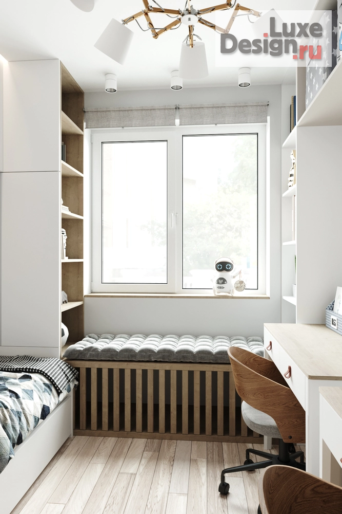 Дизайн интерьера трехкомнатной квартиры "Дизайн проект квартиры в г. Зеленоград" (фото 3) от дизайнера Михновец Анна Владимировна Дизайн интерьера трехкомнатной квартиры "Дизайн проект квартиры в г. Зеленоград" (фото 3)