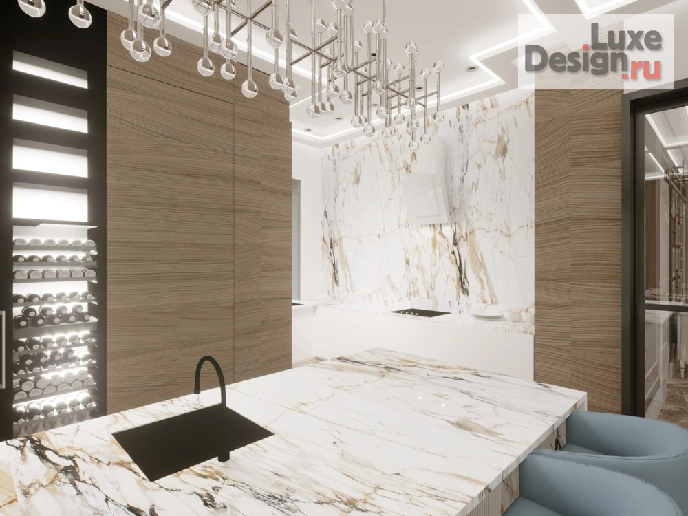 Дизайн интерьера коттеджа "Дизайн проект коттеджа" (фото 8) от дизайнера Михновец Анна Владимировна Дизайн интерьера коттеджа "Дизайн проект коттеджа" (фото 8)