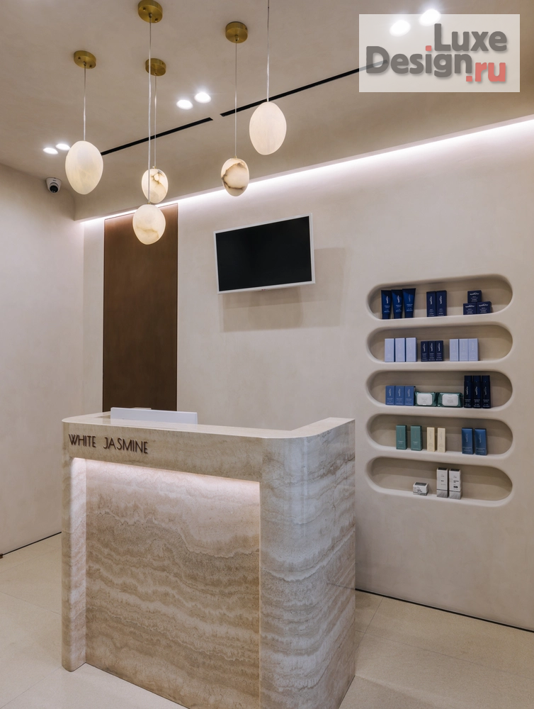 Дизайн интерьера салона красоты "Клиника эстетической медицины White Jasmine" (фото 5)