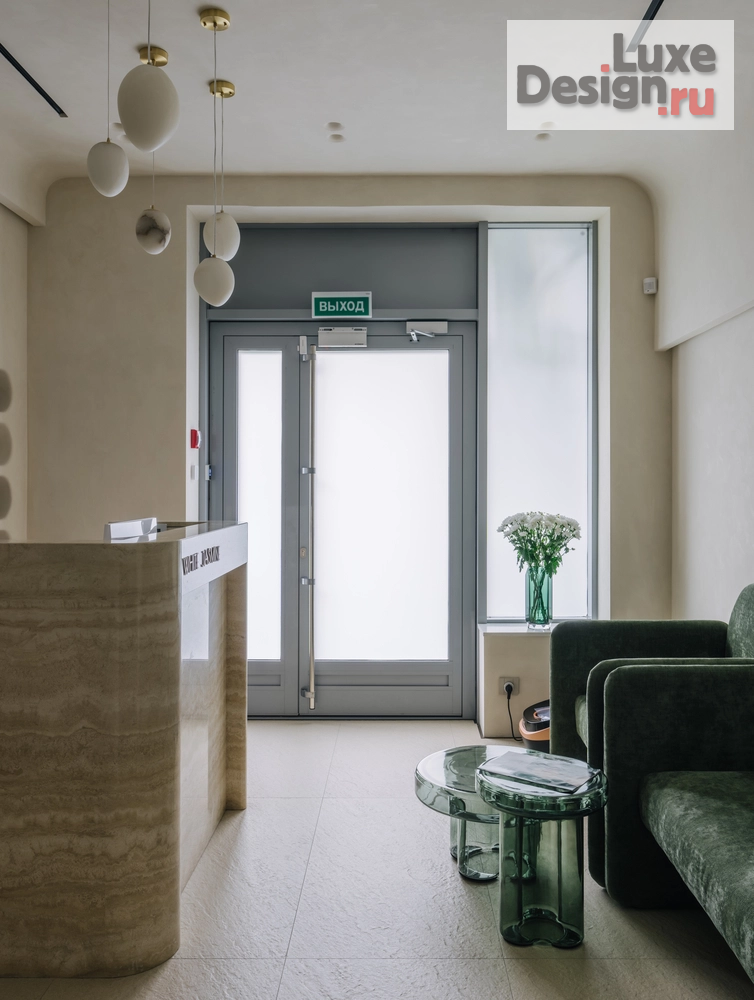 Дизайн интерьера салона красоты "Клиника эстетической медицины White Jasmine" (фото 4)
