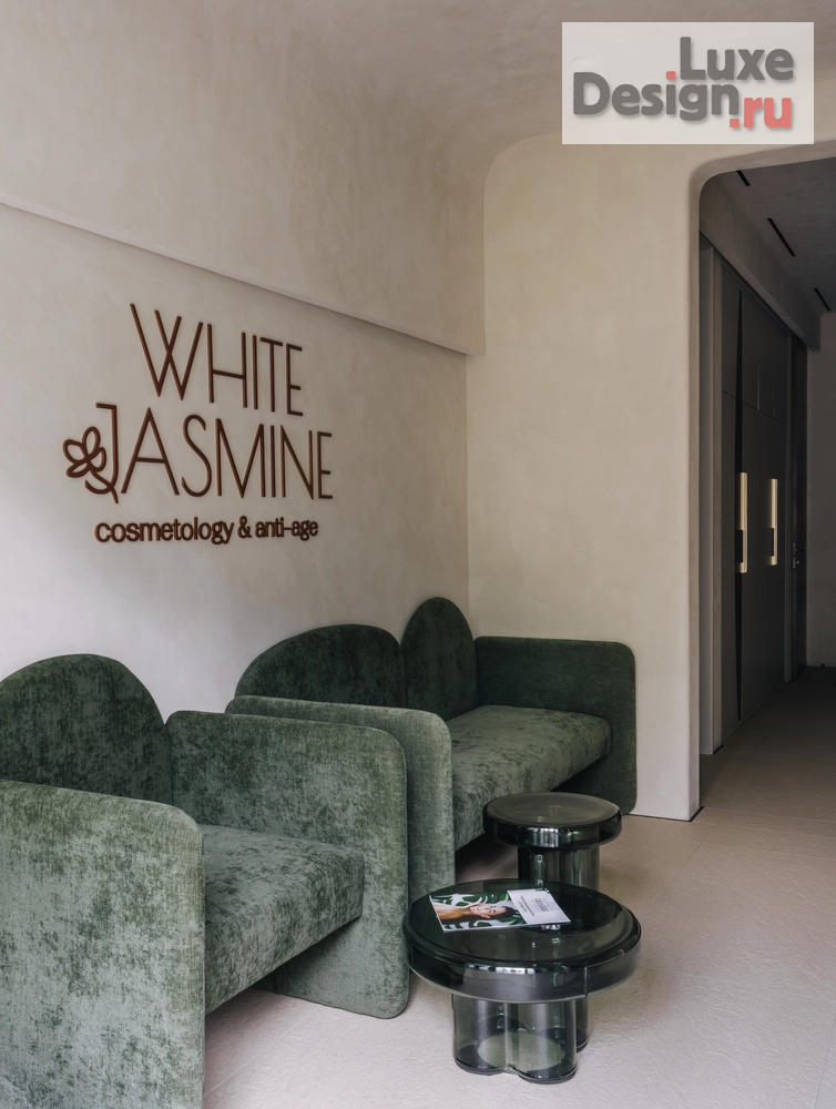 Дизайн интерьера салона красоты "Клиника эстетической медицины White Jasmine" (фото 3)