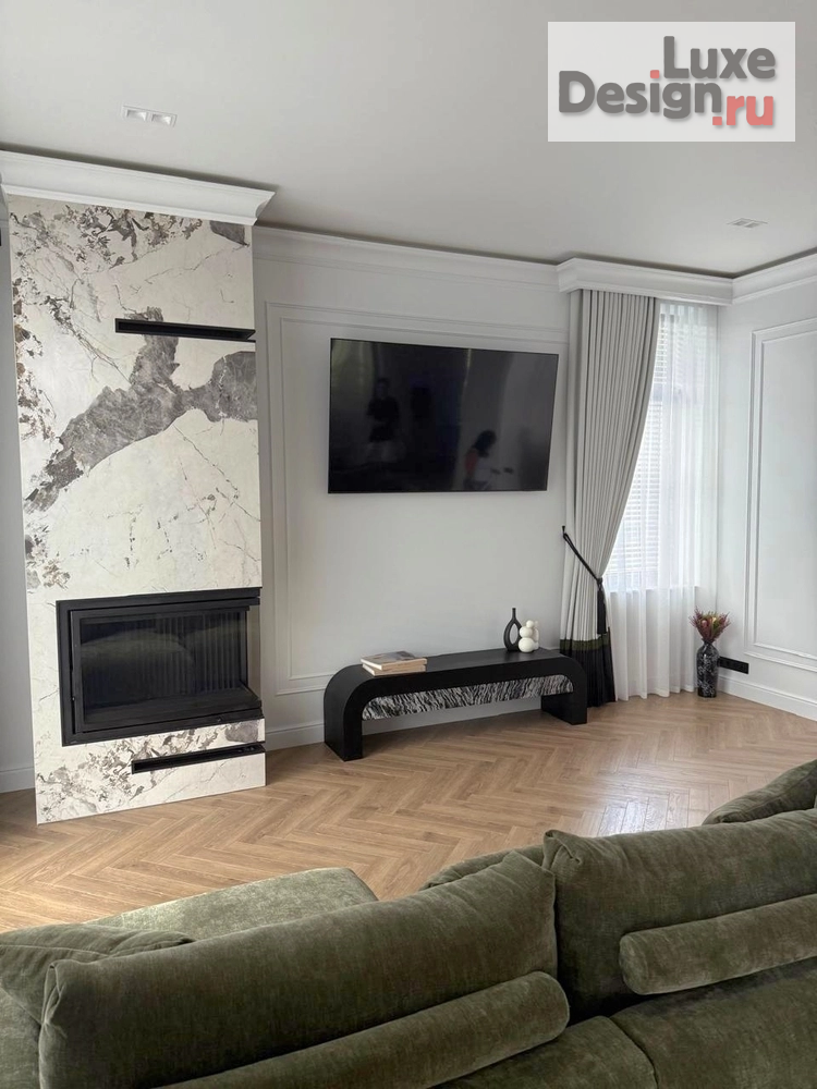 Дизайн интерьера загородного дома "Дом в Новогорск-клаб для семьи с детьми, 280 кв м" (фото 8)