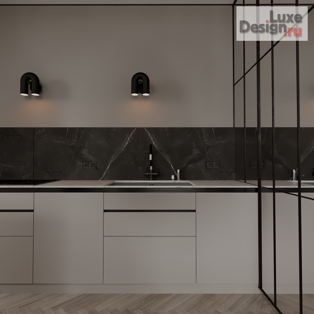 Дизайн интерьера квартиры "Кухня-гостиная " (фото 11)