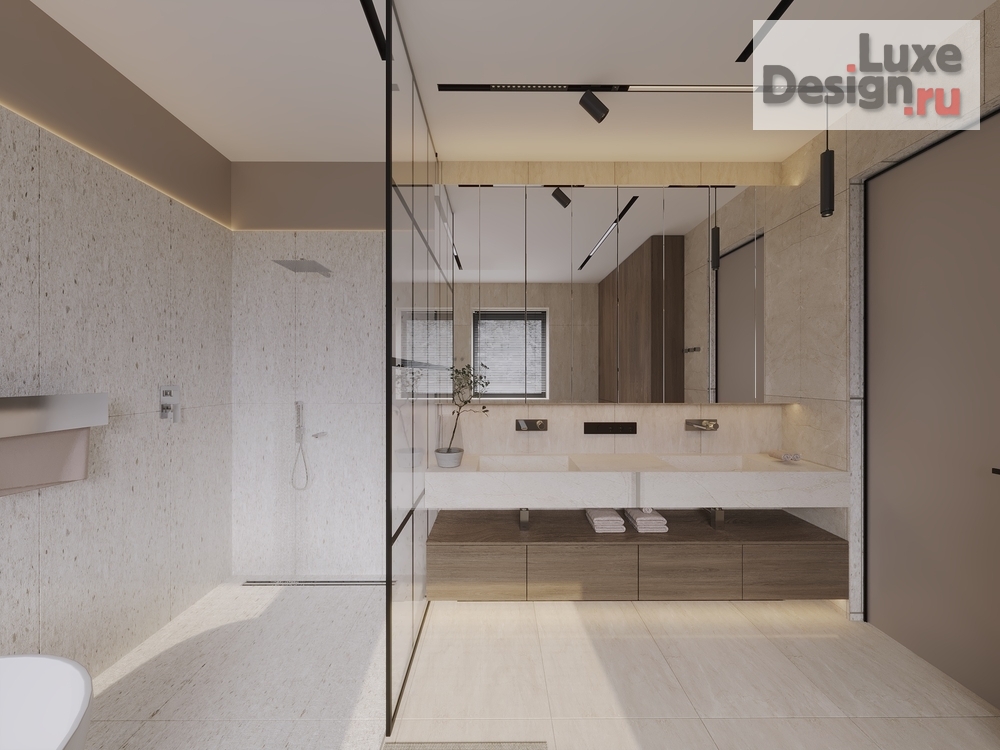 дизайн интерьера санузла "Санузел" (фото 1)