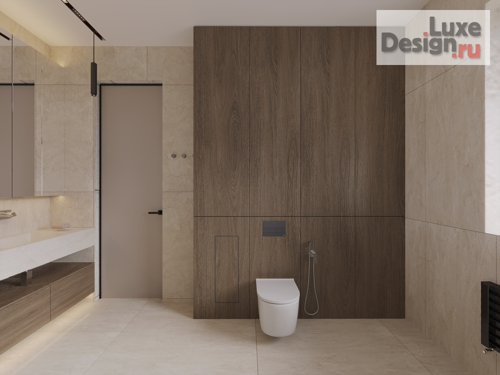 дизайн интерьера санузла "Санузел" (фото 2)