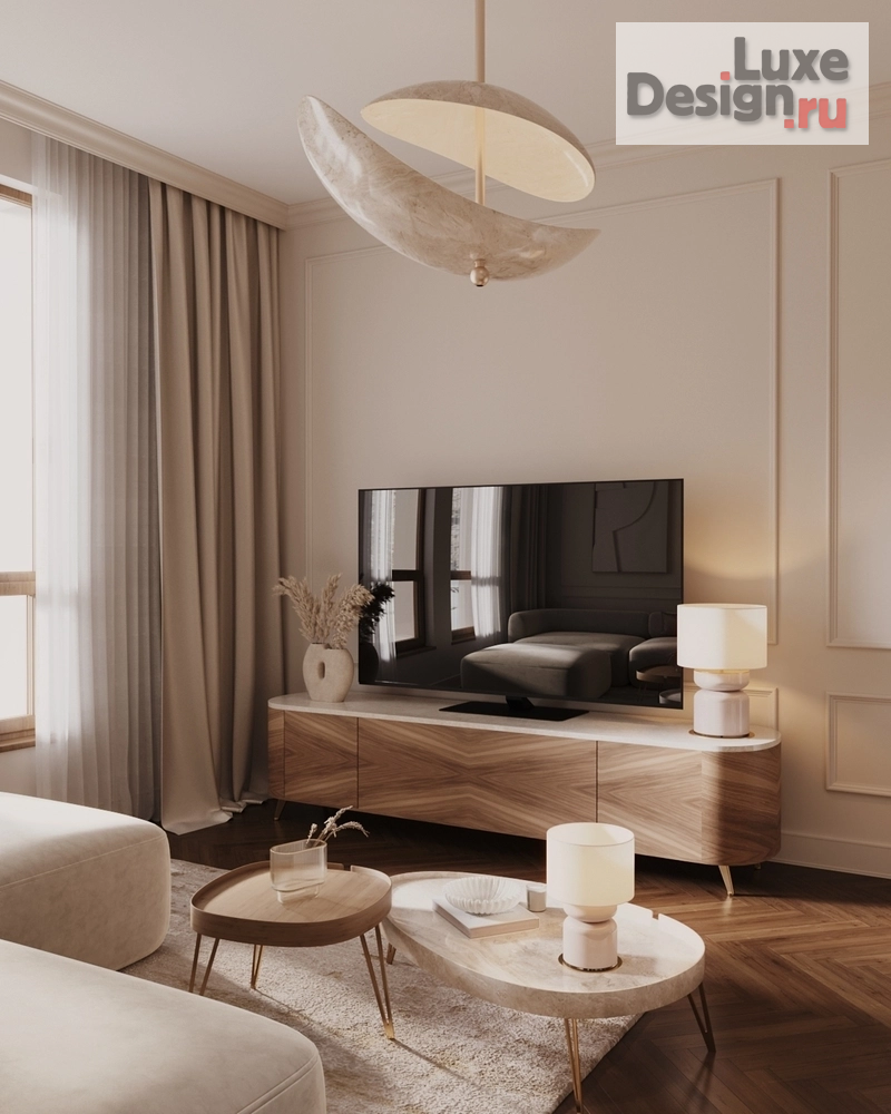 Дизайн интерьера кухни "Кухня-гостиная во Французском стиле" (фото 5)