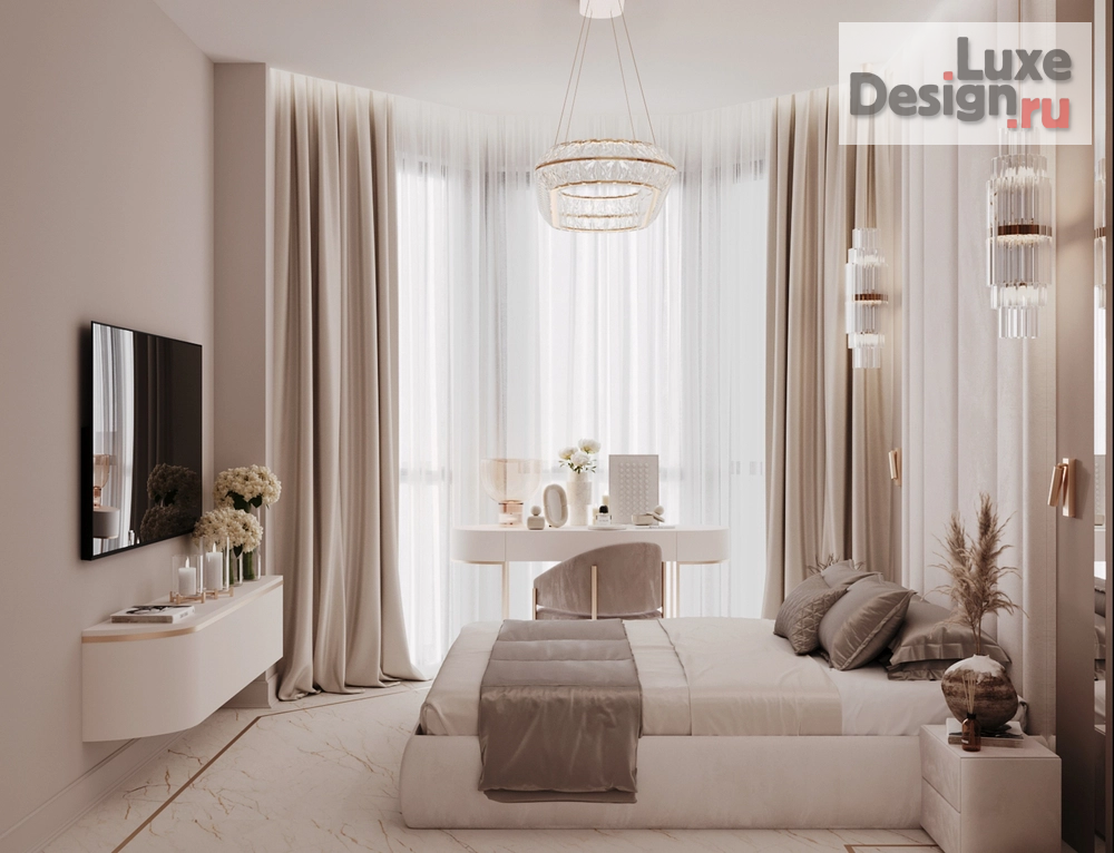 Дизайн интерьера квартиры "Квартира в Неоклассике в ЖК Fullhouse" (фото 6) от дизайнера Фрайдис Дарья Вячеславовна Дизайн интерьера квартиры "Квартира в Неоклассике в ЖК Fullhouse" (фото 6)