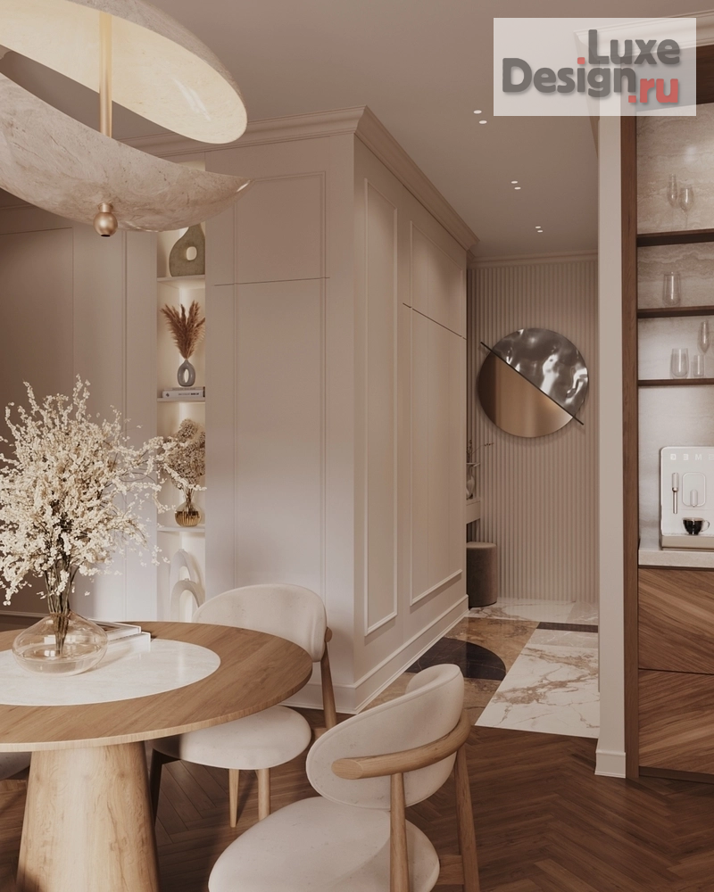 Дизайн интерьера кухни "Кухня-гостиная во Французском стиле" (фото 7)