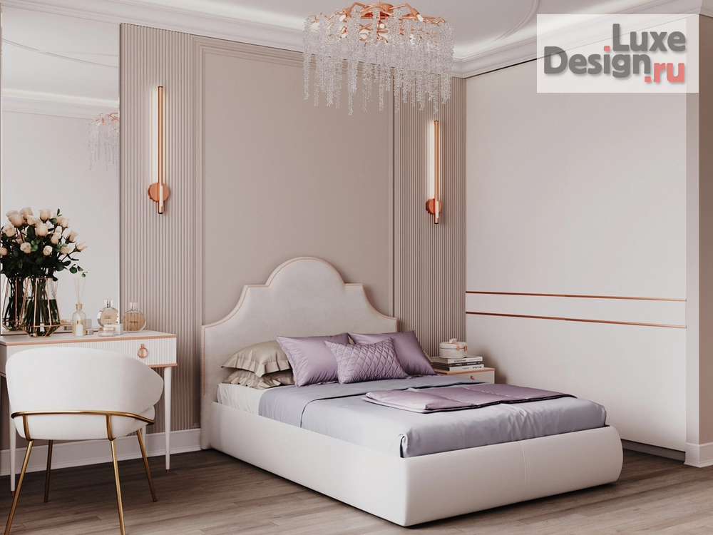 Дизайн интерьера квартиры "Квартира 125 м2 в Неоклассике" (фото 8) от дизайнера Фрайдис Дарья Вячеславовна Дизайн интерьера квартиры "Квартира 125 м2 в Неоклассике" (фото 8)