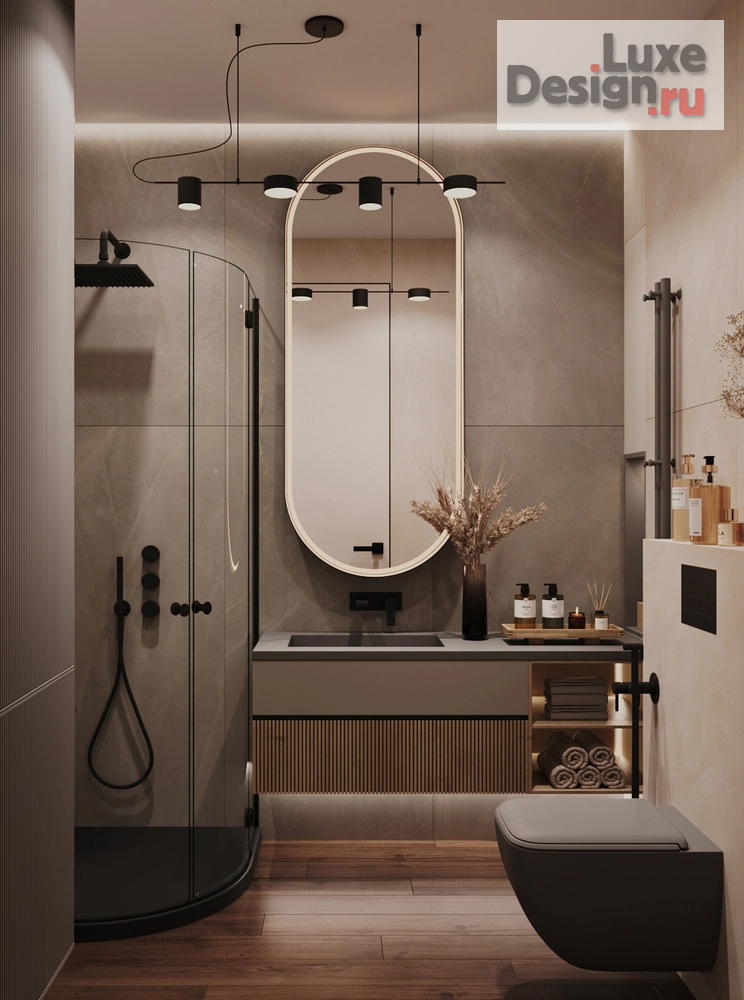 Дизайн интерьера однокомнатной квартиры "Квартира 36 м2 в современном стиле" (фото 16)