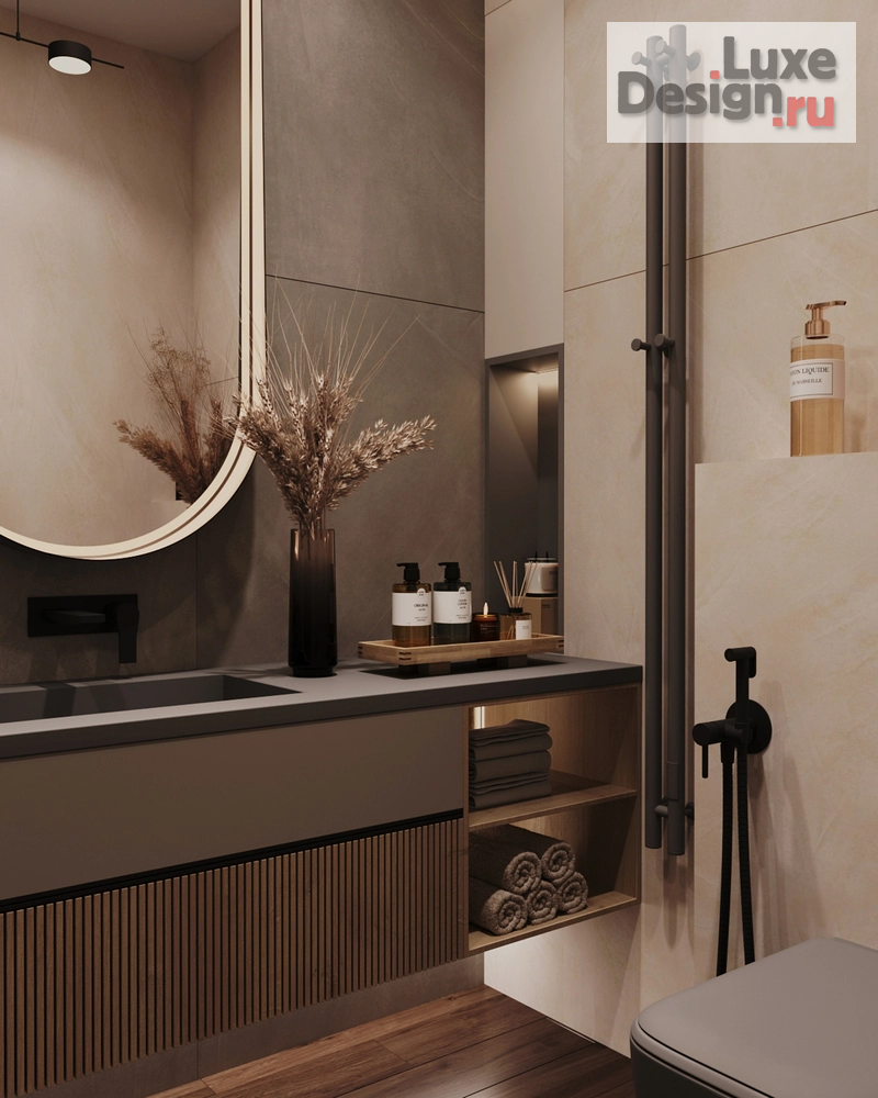 Дизайн интерьера однокомнатной квартиры "Квартира 36 м2 в современном стиле" (фото 17)