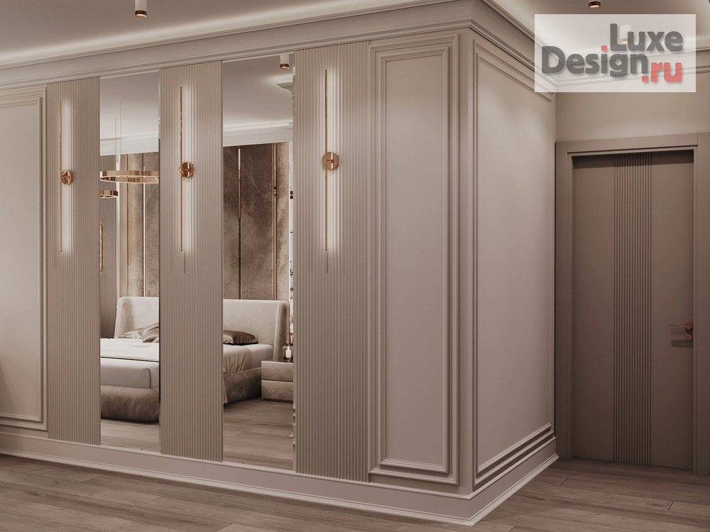 Дизайн интерьера квартиры "Квартира 125 м2 в Неоклассике" (фото 17) от дизайнера Фрайдис Дарья Вячеславовна Дизайн интерьера квартиры "Квартира 125 м2 в Неоклассике" (фото 17)