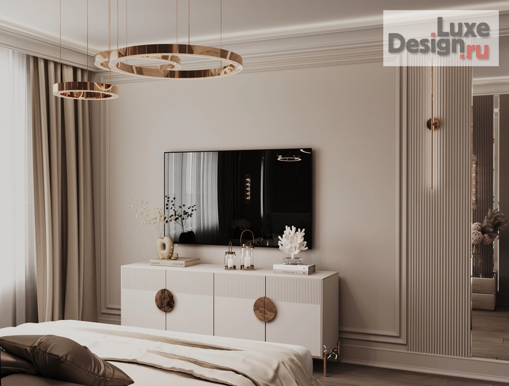 Дизайн интерьера квартиры "Квартира 125 м2 в Неоклассике" (фото 18) от дизайнера Фрайдис Дарья Вячеславовна Дизайн интерьера квартиры "Квартира 125 м2 в Неоклассике" (фото 18)