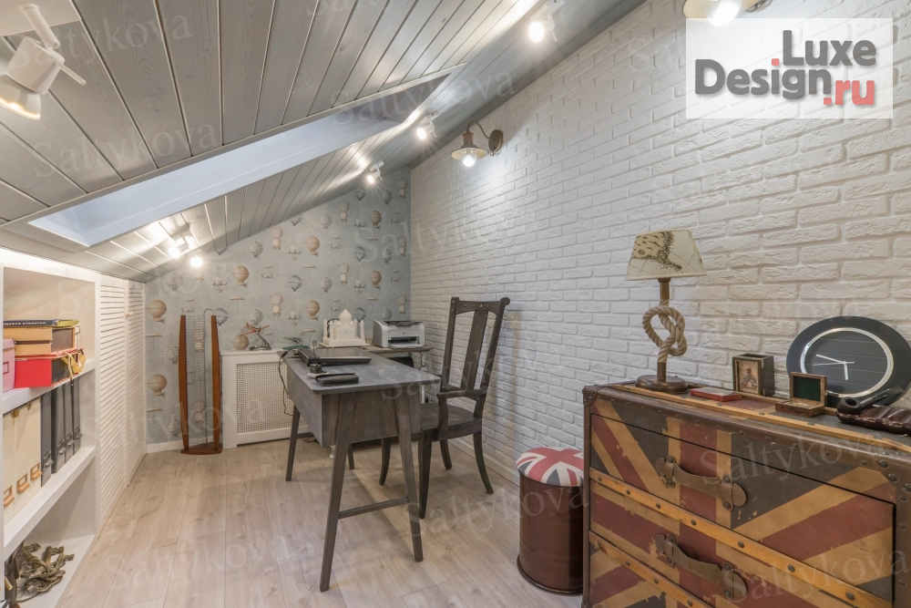 Дизайн интерьера коттеджа "Петрушино 3" (фото 7)