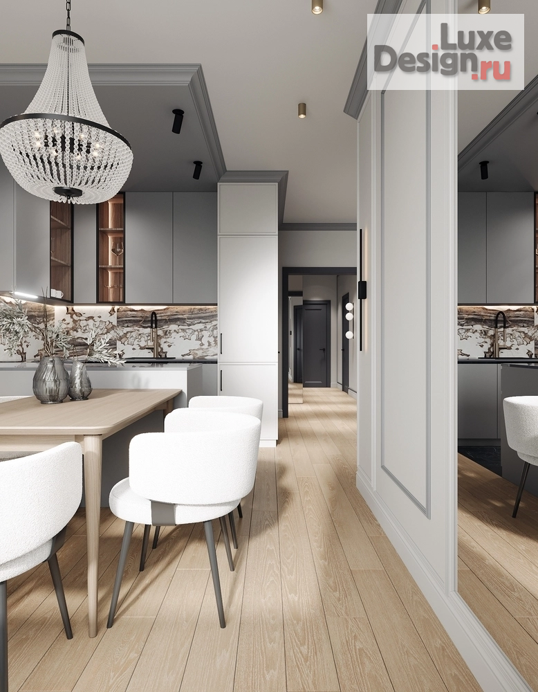 Дизайн интерьера двухкомнатной квартиры "Квартира под продажу" (фото 11)