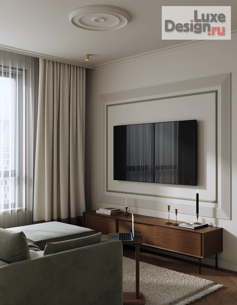 Дизайн интерьера трехкомнатной квартиры "Квартира в Москве " (фото 12)