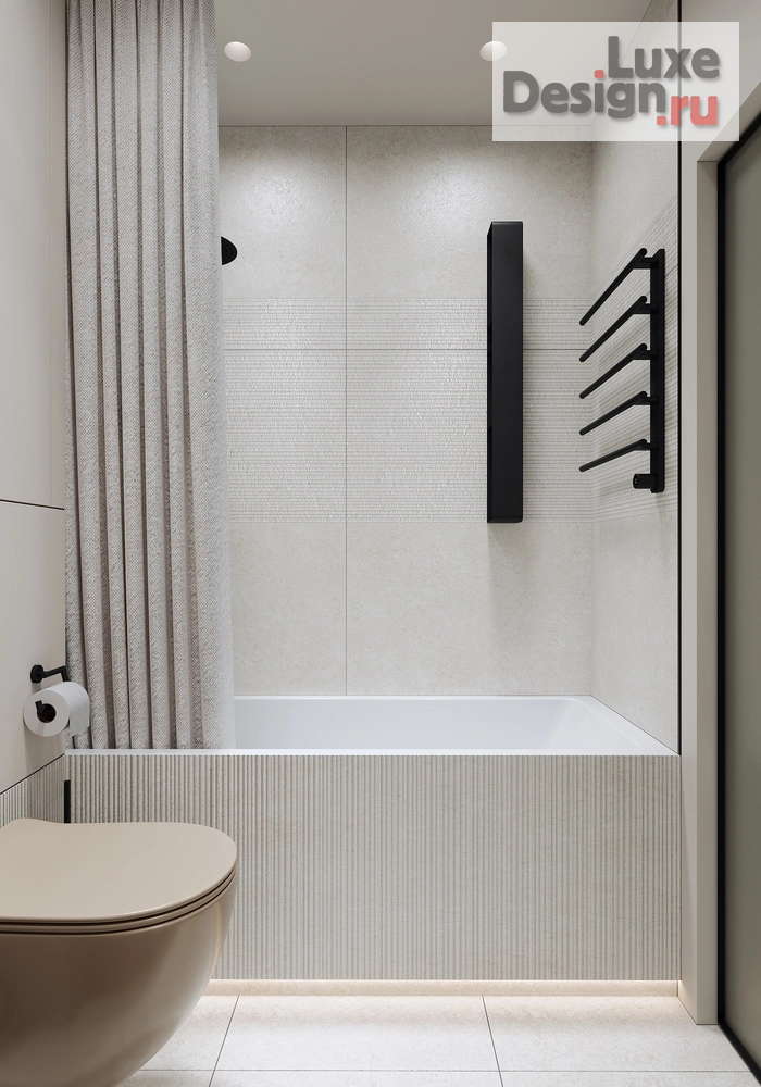 Дизайн интерьера трехкомнатной квартиры "ЖК Приморский Квартал, г. Санкт-Петербург" (фото 31)