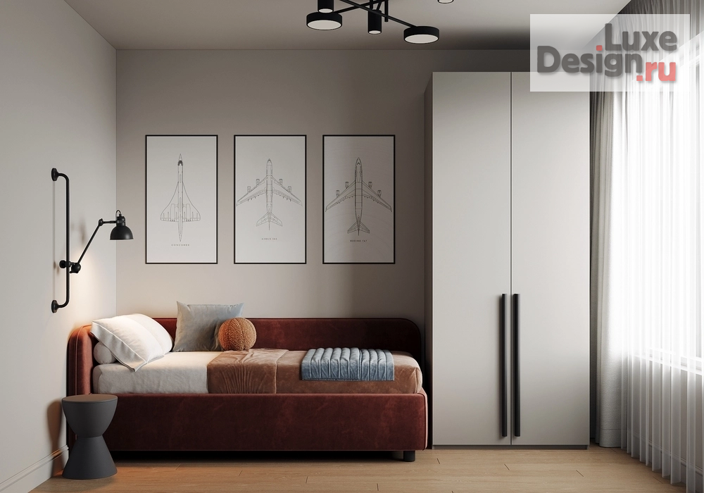 Дизайн интерьера двухкомнатной квартиры "Квартира под продажу" (фото 27)