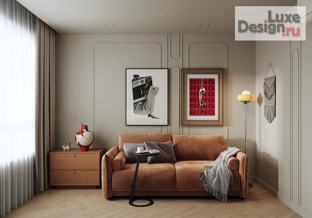 Дизайн интерьера трехкомнатной квартиры "Квартира в Москве " (фото 21)